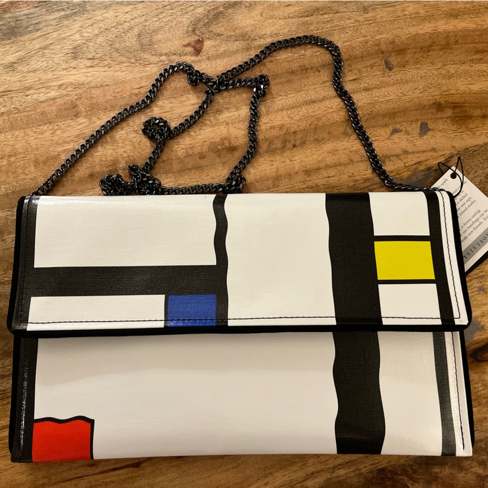 Kent Stetson Abstract Clutch - Picture 7 of 9